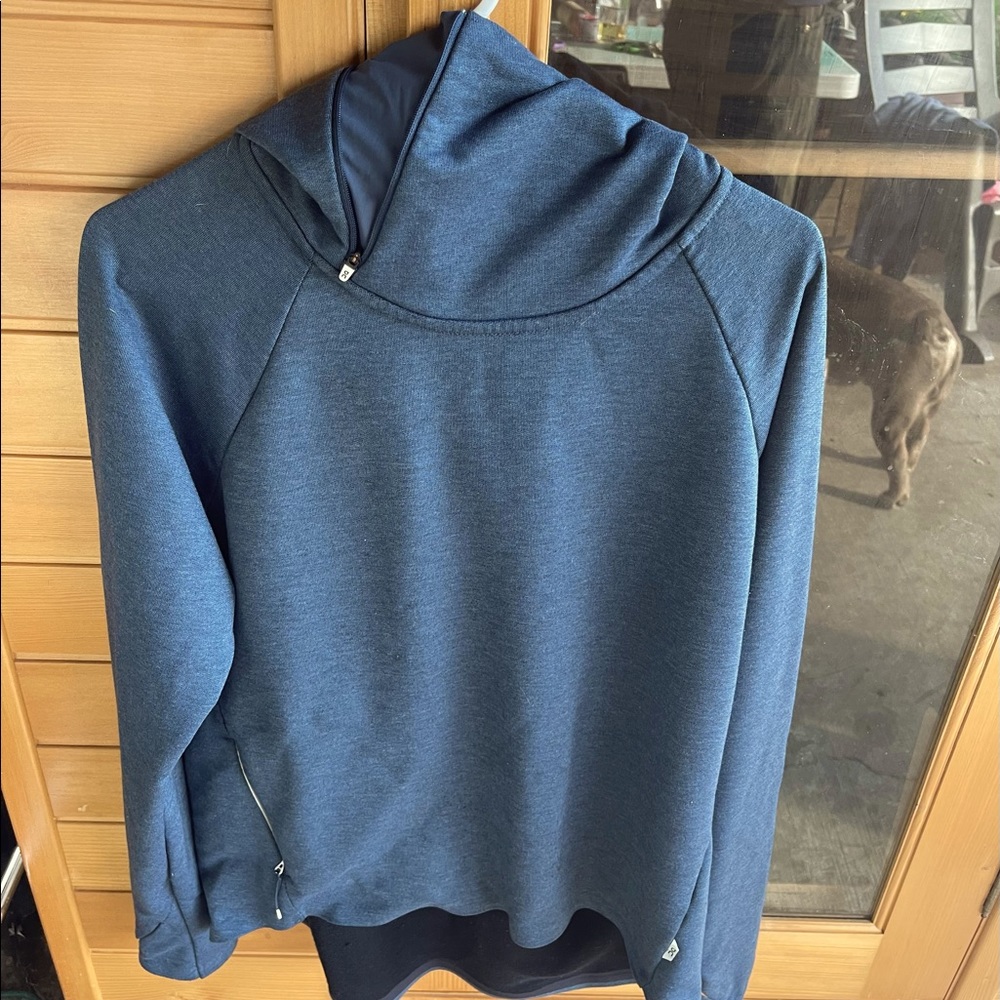 On Running Blue Hoodie Size M